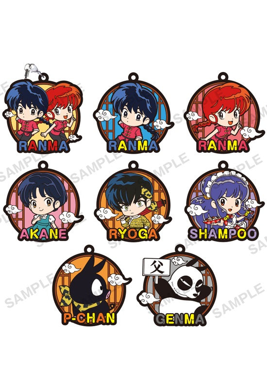 Ranma 1/2 Bushiroad Creative Capsule Rubber Strap Art(1 Random)