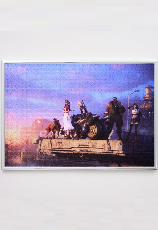 FINAL FANTASY VII REMAKE Square Enix Key Art 1000 Piece Jigsaw Puzzle