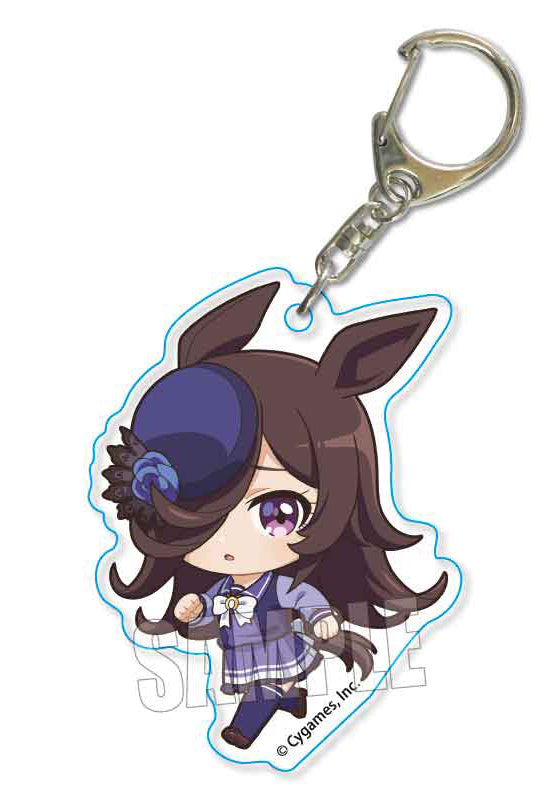 Uma Musume Pretty Derby ROAD TO THE TOP Bell House TEKUTOKO Acrylic Key Chain Rice Shower