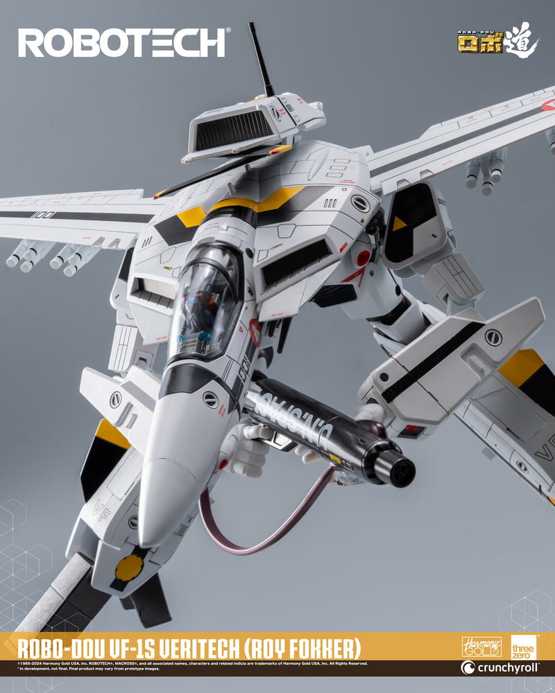 ROBOTECH threezero Corporation ROBO-DOU ROBOTECH VF‐1S Veritech (Roy Fokker)