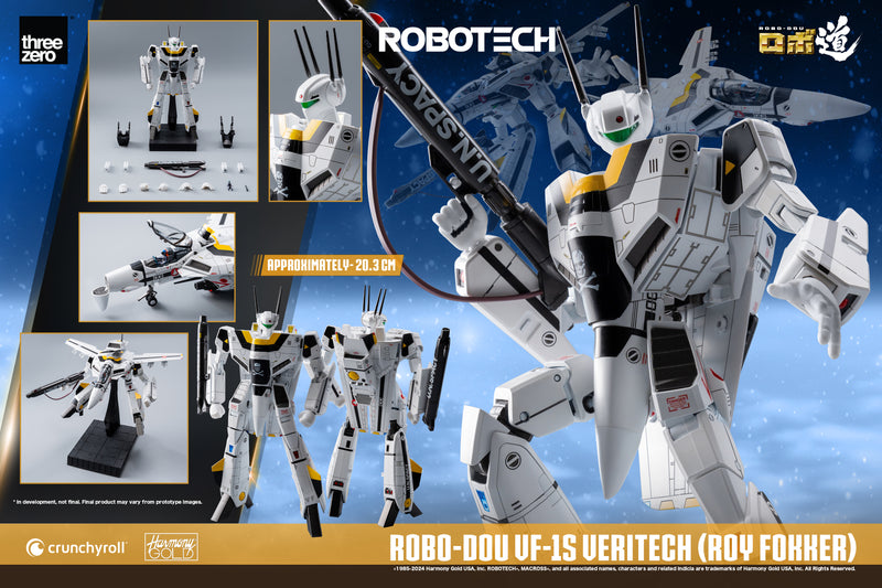 ROBOTECH threezero Corporation ROBO-DOU ROBOTECH VF‐1S Veritech (Roy Fokker)