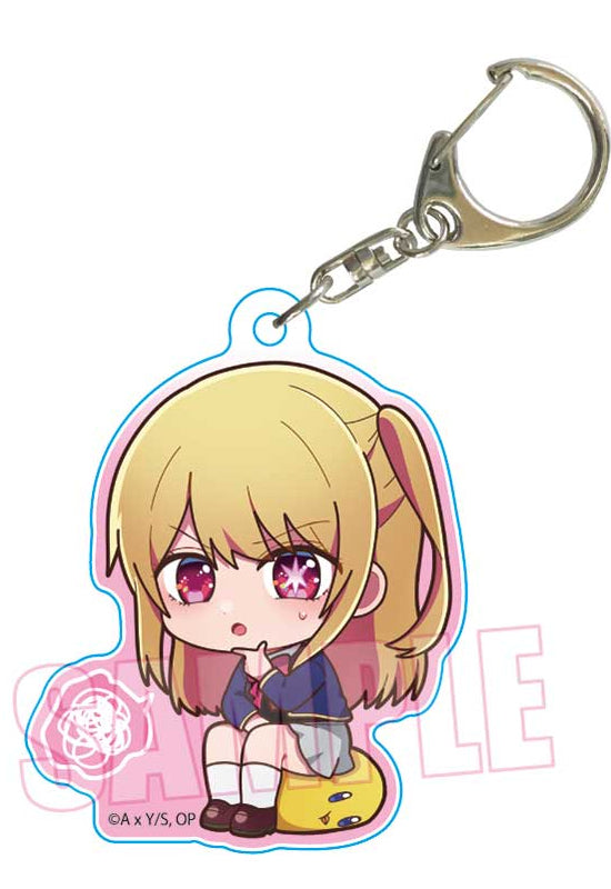 Oshi no Ko Bell House Nayamun Acrylic Key Chain Ruby (School Uniform)