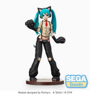Hatsune Miku: Project DIVA Arcade Future Tone SEGA SPM Figure Hatsune Miku Kitty Cat