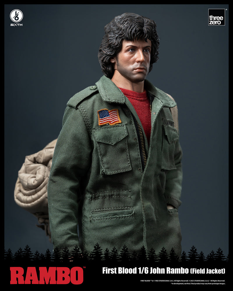Rambo: First Blood THREEZERO 1/6 John Rambo (Field Jacket)
