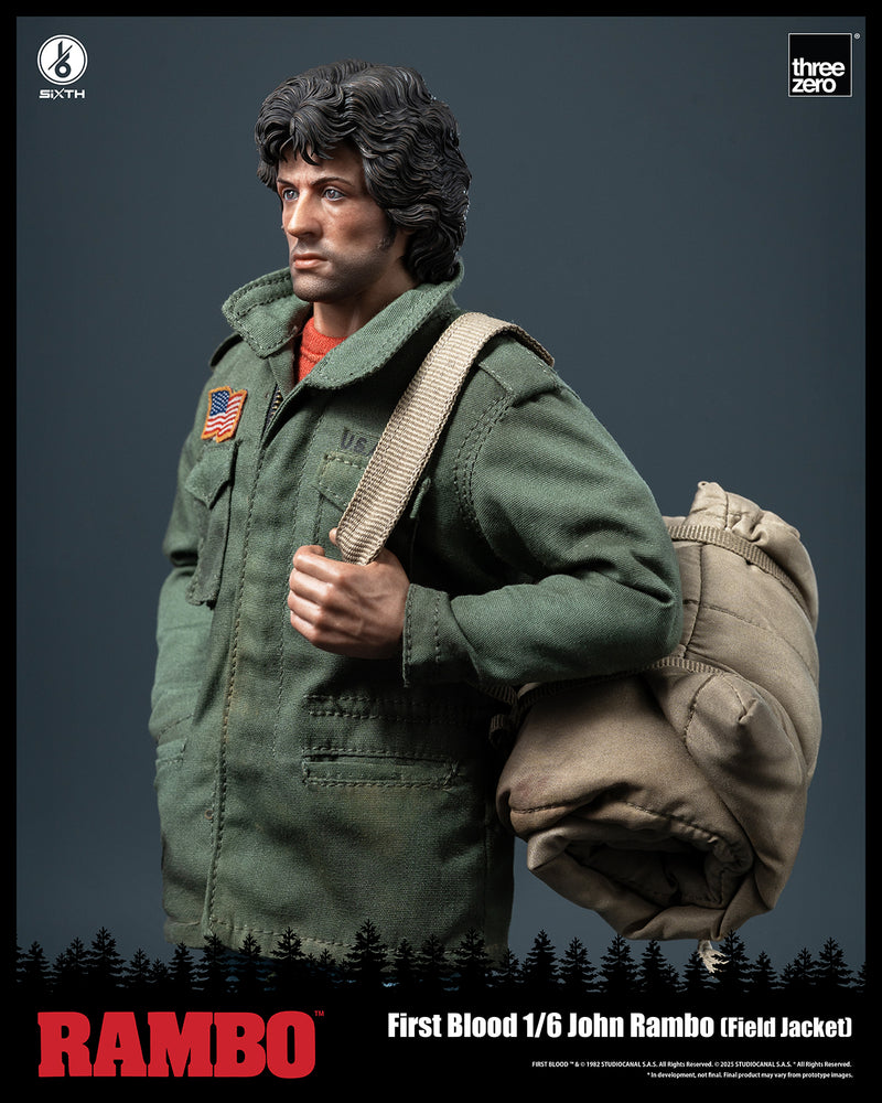 Rambo: First Blood THREEZERO 1/6 John Rambo (Field Jacket)