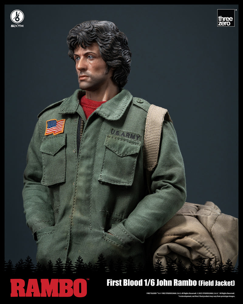 Rambo: First Blood THREEZERO 1/6 John Rambo (Field Jacket)