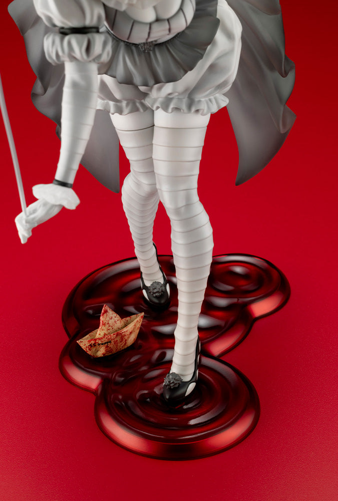 IT (2017) Kotobukiya PENNYWISE MONOCHROME Ver. BISHOUJO STATUE