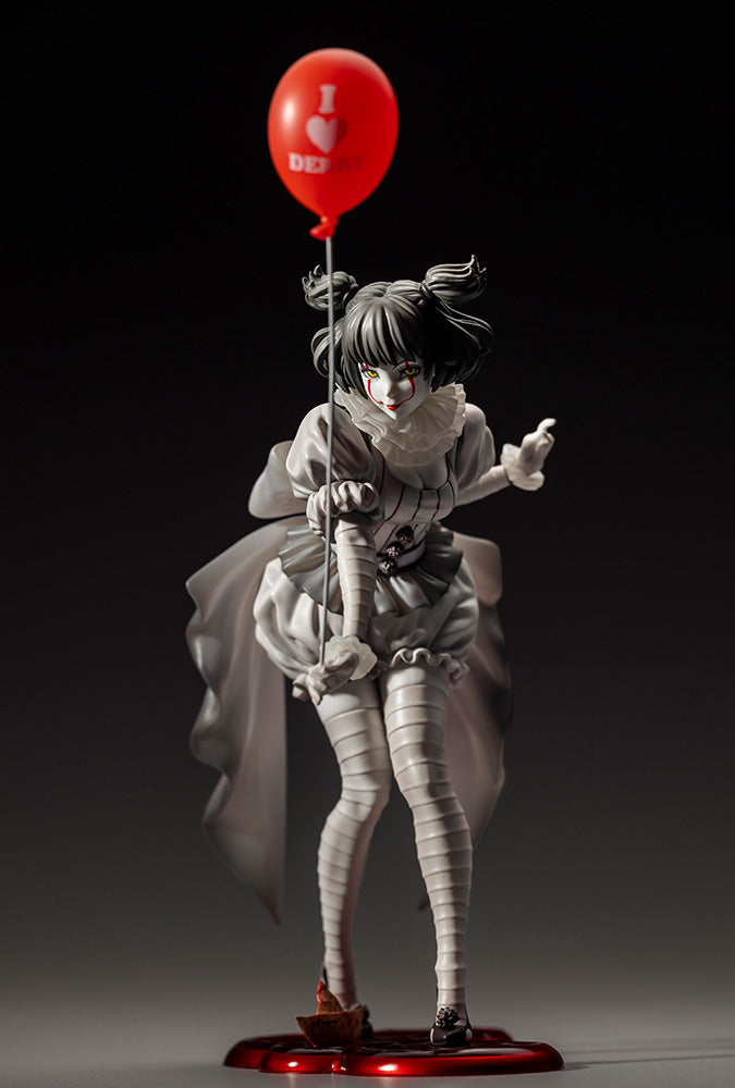 IT (2017) Kotobukiya PENNYWISE MONOCHROME Ver. BISHOUJO STATUE