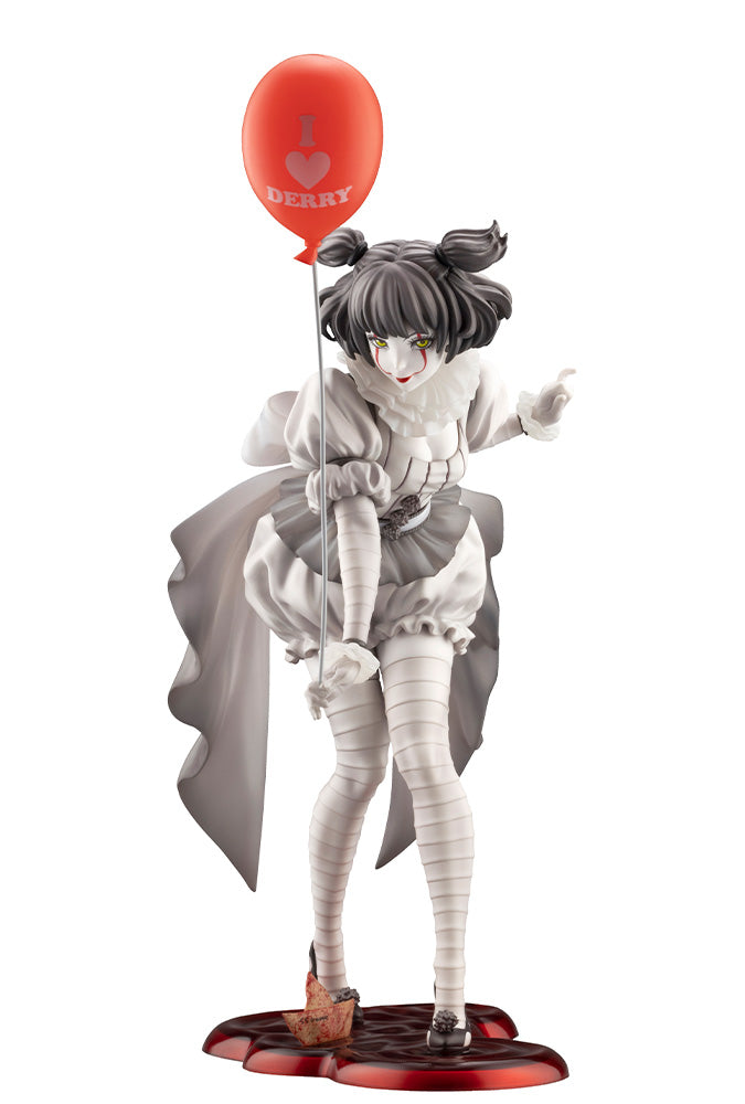 IT (2017) Kotobukiya PENNYWISE MONOCHROME Ver. BISHOUJO STATUE