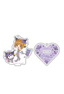 Cardcaptor Sakura x Sanrio Characters UpFields Acrylic Stand Key Chain Flower Ver. Sakura x Kuromi