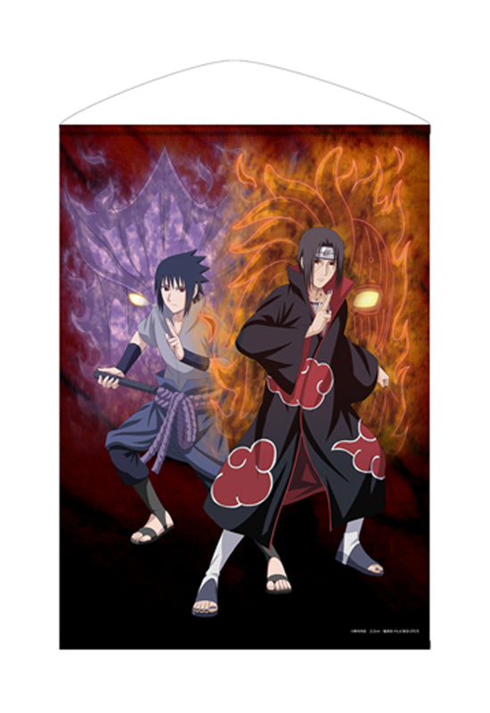 NARUTO -Shippuden- Cospa Original Illustration Uchiha Sasuke & Uchiha Itachi B2 Tapestry