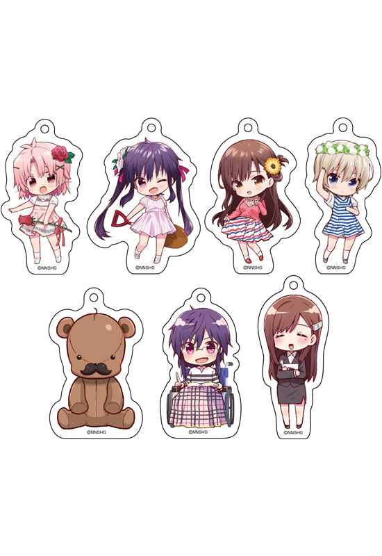 School-Live! Medicos Entertainment Deformed Acrylic Key Chain Collection(1 Random)