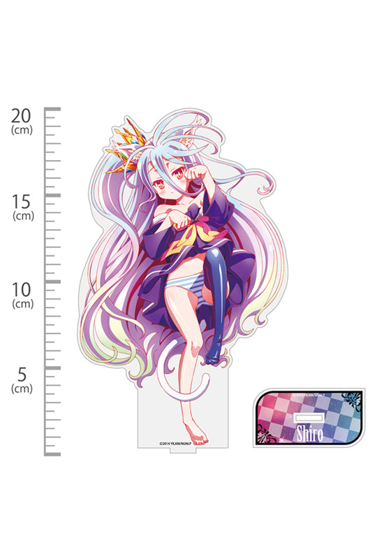 No Game No Life Cospa Shiro Nekomimi Ver. Acrylic Stand (Large)