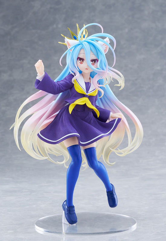 No Game No Life TAITO Coreful Figure Shiro (Cat Ear School Uniform Ver.)