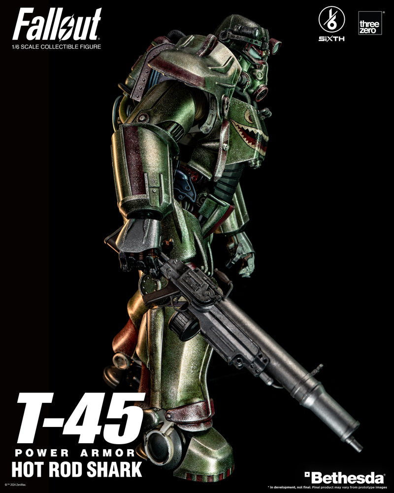 Fallout threezero 1/6 T-45 Hot Rod Shark Power Armor