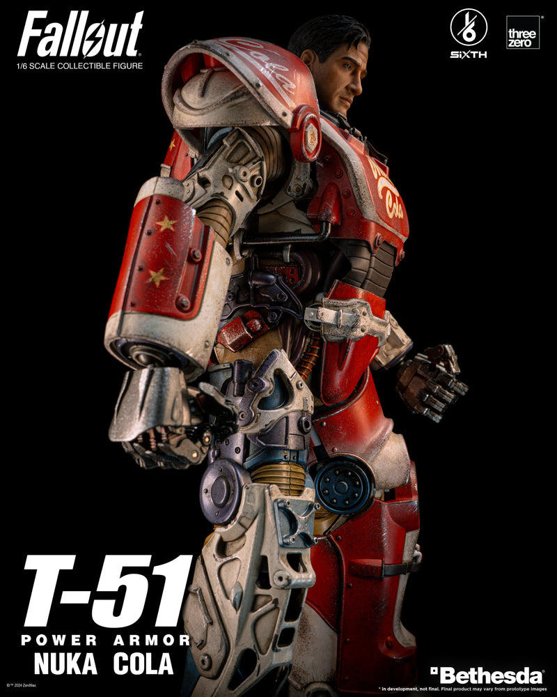 Fallout 3A Threezero 1/6 T-51 Nuka Cola Power Armor