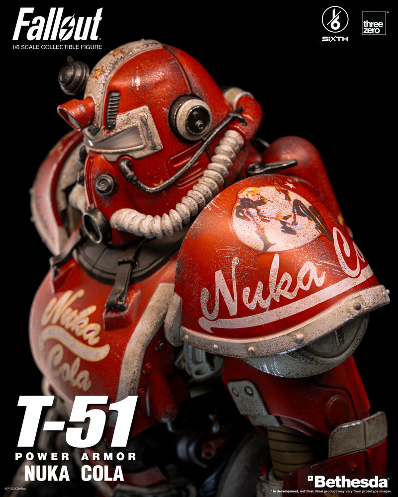 Fallout 3A Threezero 1/6 T-51 Nuka Cola Power Armor