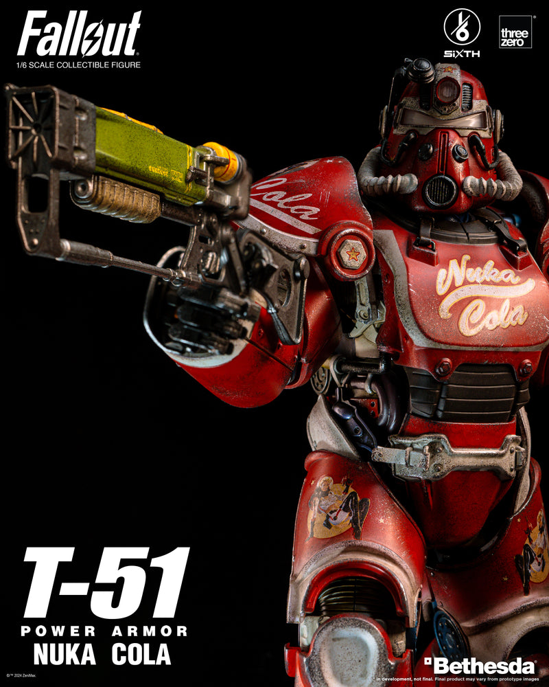 Fallout 3A Threezero 1/6 T-51 Nuka Cola Power Armor