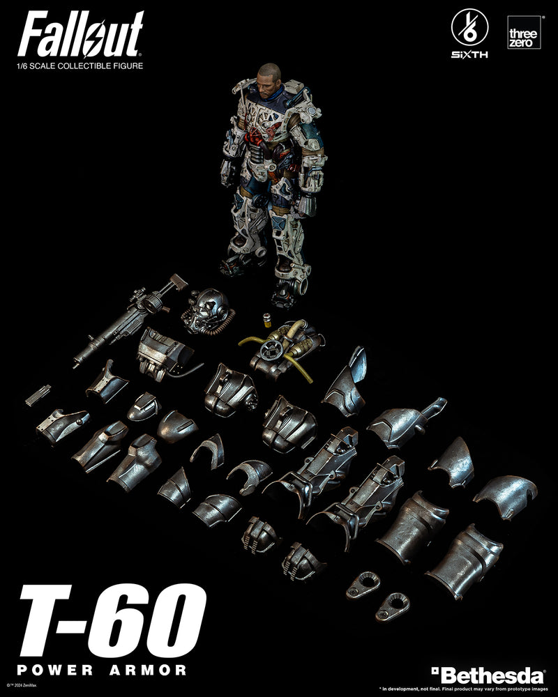 Fallout threezero Corporation SiXTH 1/6 T-60 Power Armor