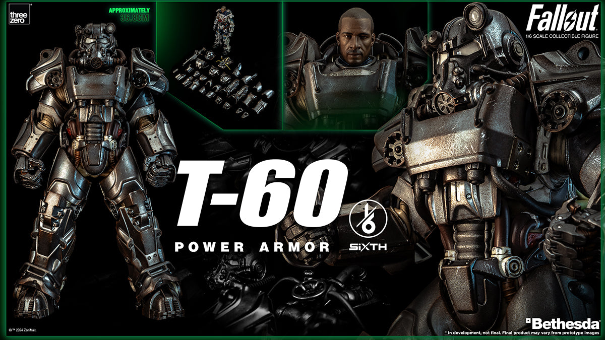 Fallout threezero Corporation SiXTH 1/6 T-60 Power Armor