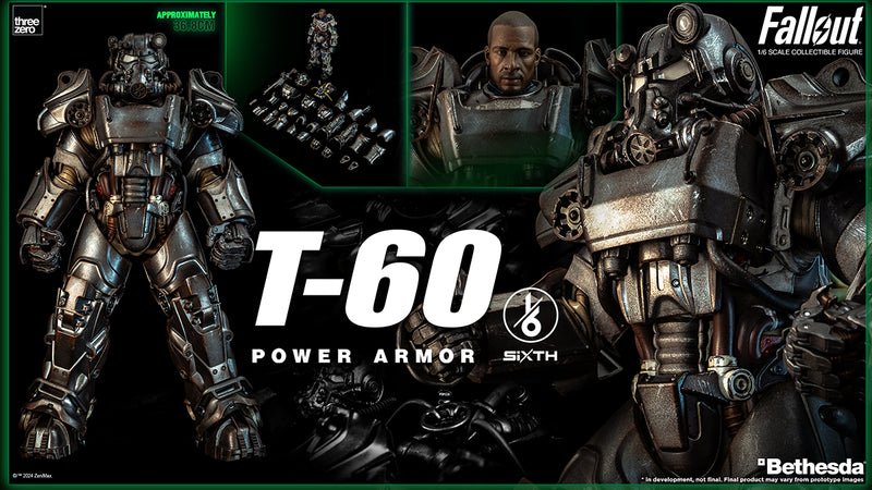 Fallout threezero Corporation SiXTH 1/6 T-60 Power Armor