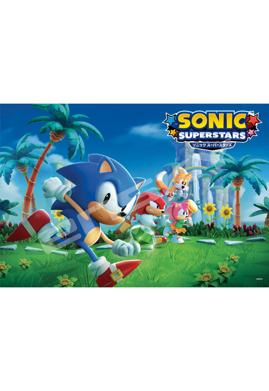 Sonic the Hedgehog Ensky Jigsaw Puzzle 500 Piece 500-557 Sticker Collection