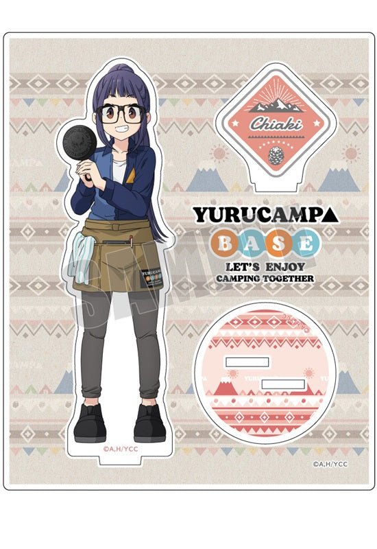 Yurucamp ACROSS YURUCAMP BASE Acrylic Stand Chiaki