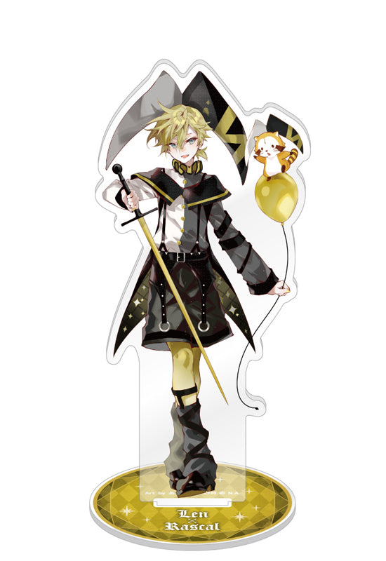 Hatsune Miku x Rascal the Raccoon Caravan 2023 Acrylic Stand Kagamine Ren