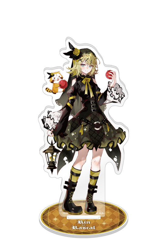 Hatsune Miku x Rascal the Raccoon Caravan 2023 Acrylic Stand Kagamine Rin