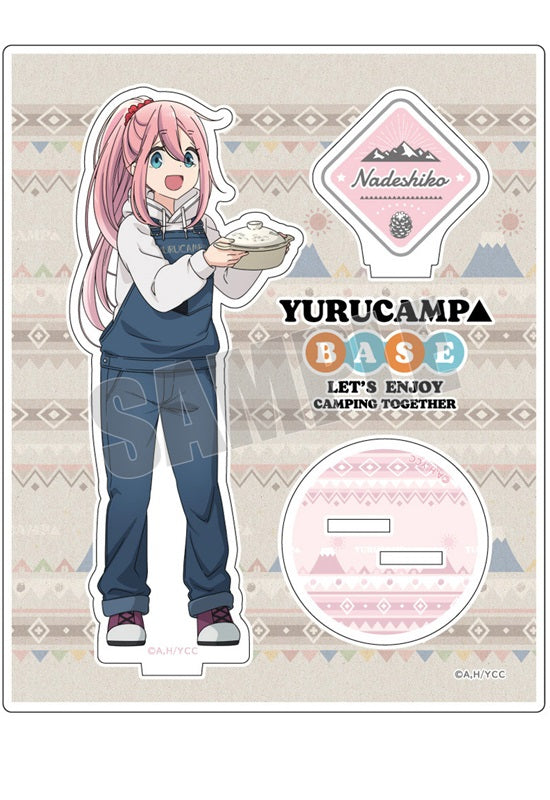 Yurucamp ACROSS YURUCAMP BASE Acrylic Stand Nadeshiko