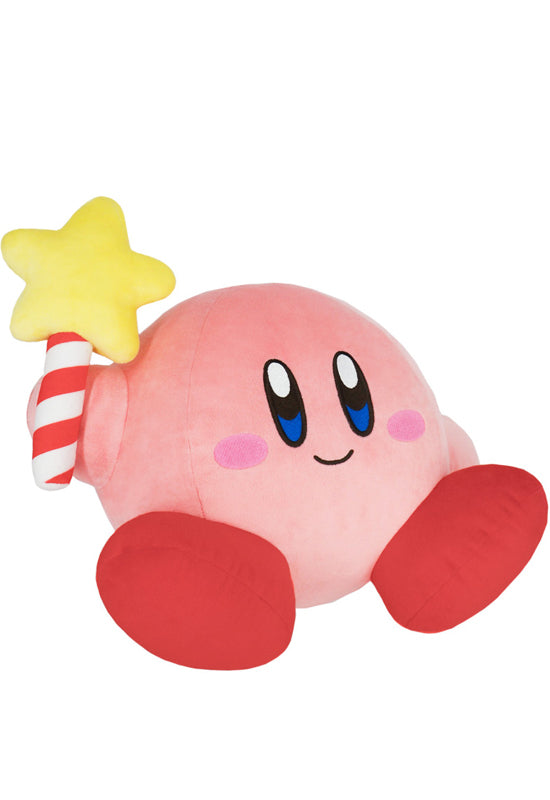 Kirby's Dream Land Sanei-boeki ALL STAR COLLECTION Plush KP69 Kirby (L Size) Star Rod
