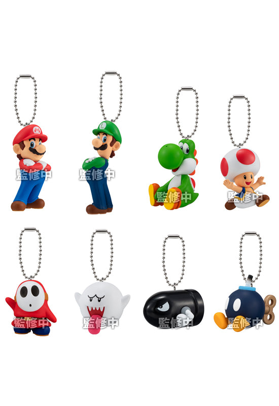 Super Mario Bandai Mascot Charm Collection