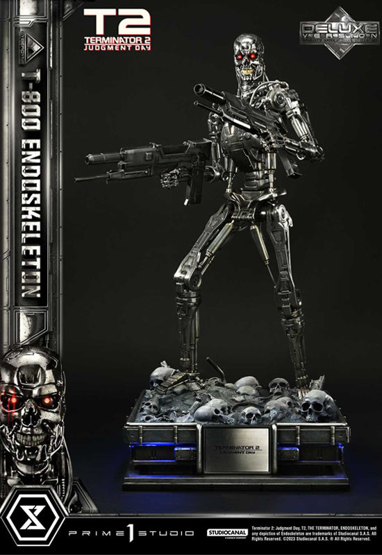 Terminator 2: Judgment Day Prime 1 Studio Museum Masterline T-800 Endoskeleton DX Edition MMT2-01DX