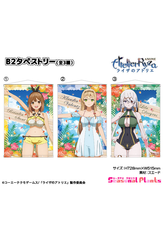 Atelier Ryza: Ever Darkness & the Secret Hideout Seasonal-Plants B2 Tapestry (1-3 Selection)