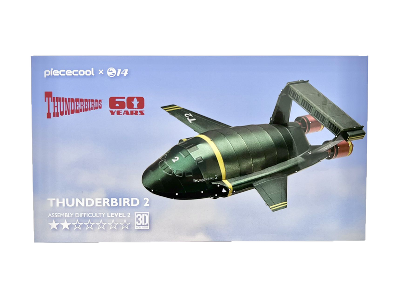 Thunderbirds S14+Piececool Thunderbird 2 3D Metal Puzzle