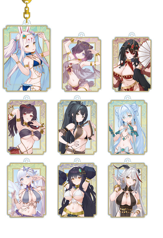 Azur Lane armabianca Original Illustration Dancer Ver. Trading Acrylic Key Chain(1 Random)