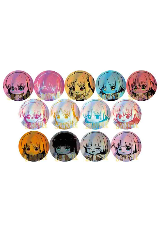 Bocchi the Rock! Bell House TEKUTOKO Trading Hologram Can Badge(1 Random)