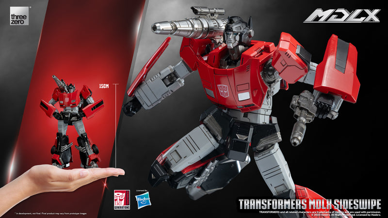 Transformers threezero 3A MDLX Sideswipe