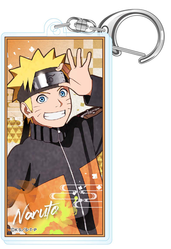 NARUTO -Shippuden- Twinkle Vintage Series Acrylic Banner Key Chain Uzumaki Naruto