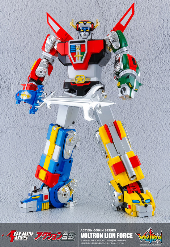 Voltron: Defender of the Universe ACTION TOYS Action Alloy Voltron Lion Force