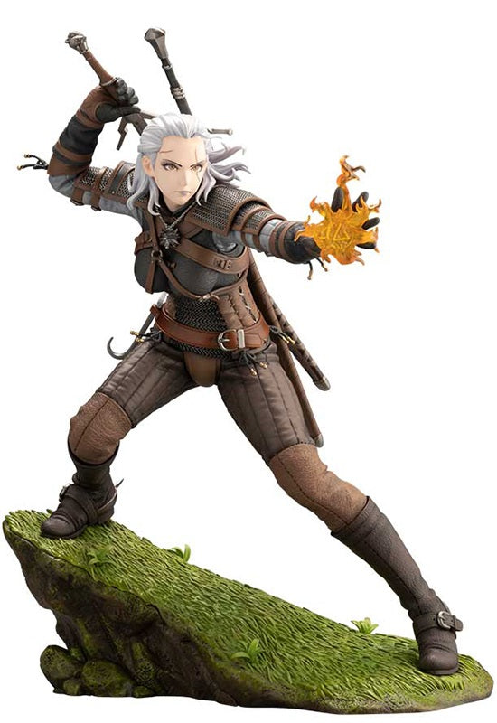 The Witcher Kotobukiya THE WITCHER GERALT BISHOUJO STATUE