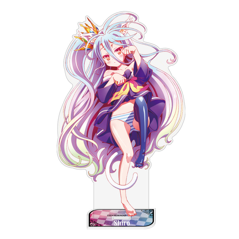 No Game No Life Cospa Shiro Nekomimi Ver. Acrylic Stand (Large)