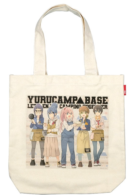 Yurucamp ACROSS YURUCAMP BASE ROOTOTE Collaboration Tote Bag