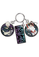 Hell's Paradise: Jigokuraku T's Factory 3 Charm Key Chain Gabimaru + Yamada Asaemon Sagiri