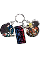 Hell's Paradise: Jigokuraku T's Factory 3 Charm Key Chain Aza Chobe + Yamada Asaemon Toma