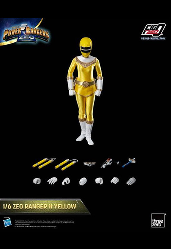 Power Rangers Zeo threezero FigZero 1/6 Zeo Ranger II Yellow