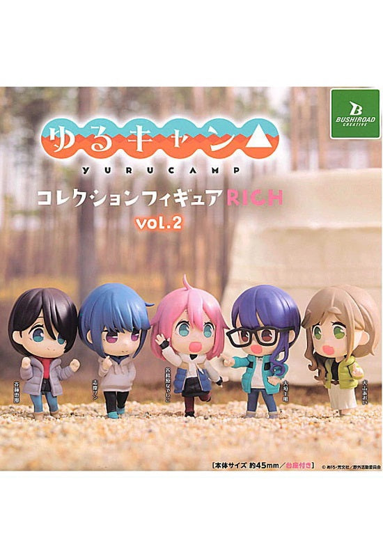 Yurucamp Bushiroad Creative Collection Figure Rich Vol.2(1 Random)