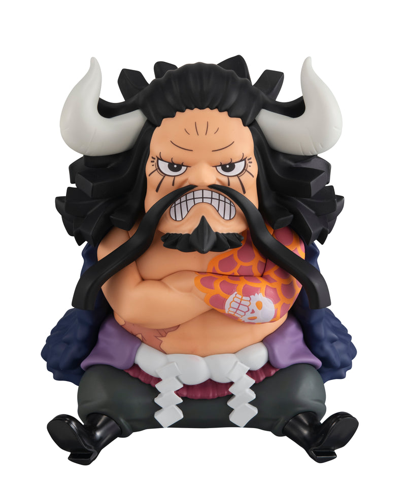 ONE PIECE MEGAHOUSE Lookup Kaido the Beast＆ Big Mom Set 【with gourd＆semla】