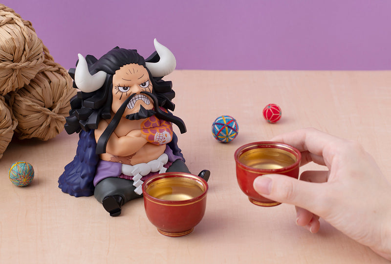 ONE PIECE MEGAHOUSE Lookup Kaido the Beast＆ Big Mom Set 【with gourd＆semla】