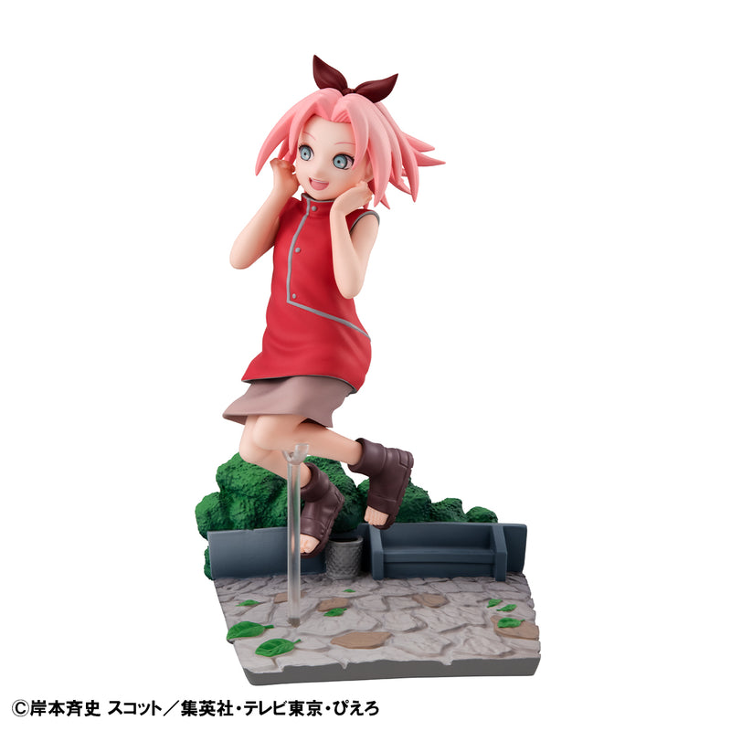 NARUTO MEGAHOUSE G.E.M. series Sakura Haruno GO!【with gift】